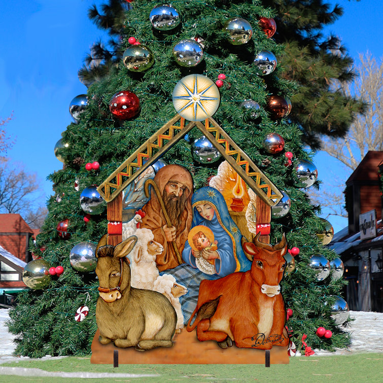 The Holiday Aisle® Nativity Lawn Art & Reviews Wayfair